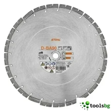 STIHL D-BA 90 - ПРОФЕСИОНАЛЕН УСИЛЕН ДИАМАНТЕН ДИСК С 350 ММ ДИАМЕТЪР ЗА АСФАЛТ И БЕТОН STIHL D-BA 90 - ПРОФЕСИОНАЛЕН УСИЛЕН ДИАМАНТЕН ДИСК С 350 ММ ДИАМЕТЪР ЗА АСФАЛТ И БЕТОН